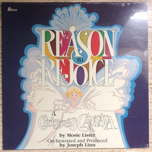 Mosie Lister Joseph Linn Reason To Rejoice A Christmas Cantata '83 *Unopened - Picture 2 of 3